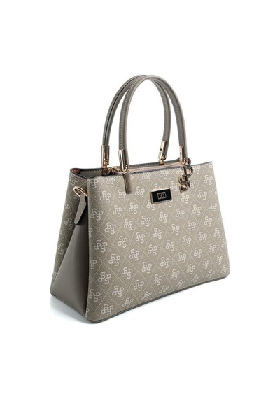 Silver Polo Sp1098 Kadın El Çantası Monogram Y.yeşil-y.yeşil