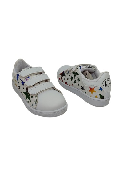 Le Petit 610 Cırtlı Numara 29 Keten Kız Çocuk Sneaker Ayakkabı Çok Renkli