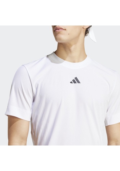 Adidas Airchil Pro Erkek Beyaz Yuvarlak Yaka Tişört IM8895 Beyaz