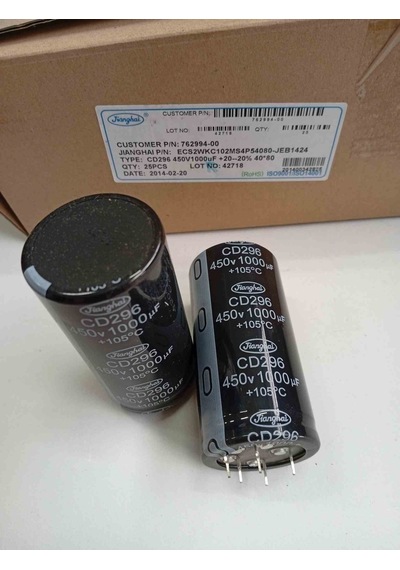 Ecs2wkc102ms4p54080 1000uf 450v 3 Adet