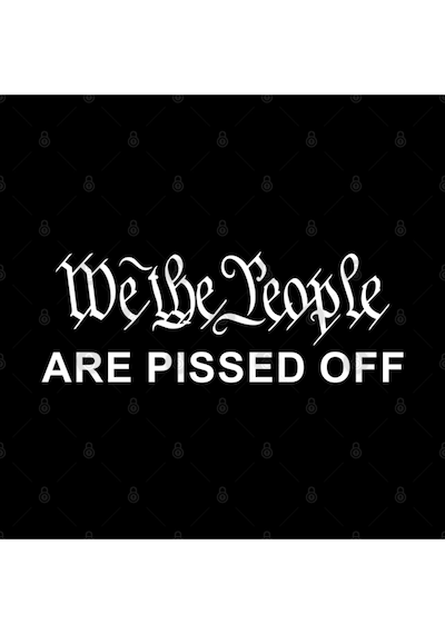 We The People Are Pissed Off Kupa Bardak Çok Renkli