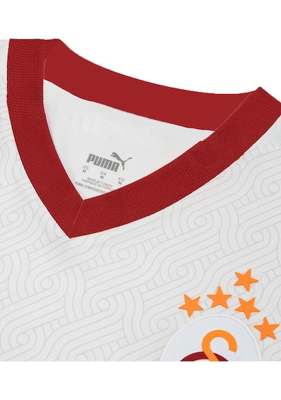 Gsstore Galatasaray Lisanslı 2024/25 5 Yıldızlı Beyaz Deplasman Taraftar Forma Beyaz