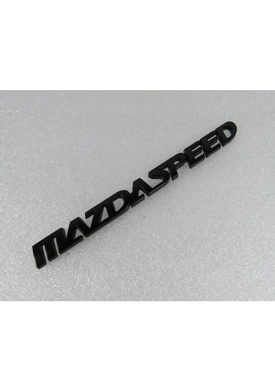 Mazda Speed Piano Black Bagaj Yazısı 3m 3d Abs Mazda Mx-5