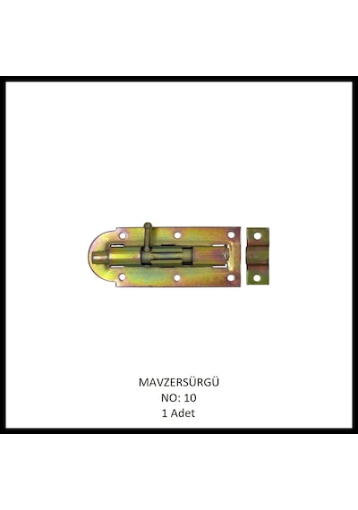 Mavzer Sürgü No: 10 Sarı