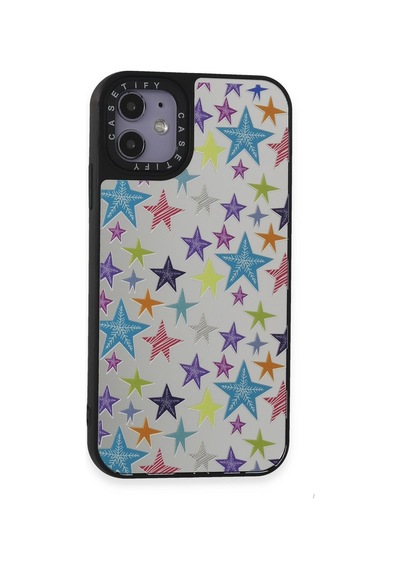 Newface Apple Uyumlu iPhone 11 Kılıf Mirror Desenli Kapak - Mirror - 18