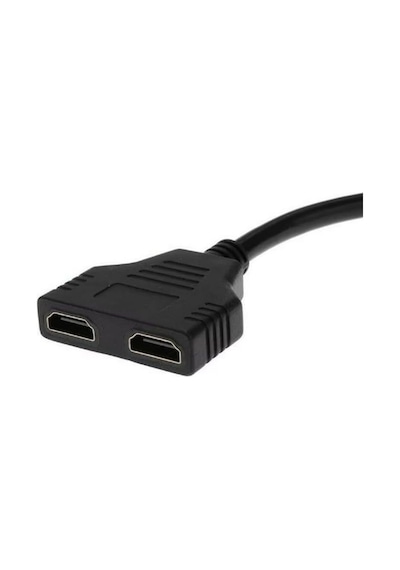 Hdmı Splitter Adaptör Kablosu, Erkek-hdmi Dişi X 2 Adaptör 30 Cm Kablo Çoklayıcı Splitter, Aynı Anda İki Aynı Tv& 39 Yi Destekler 1080p