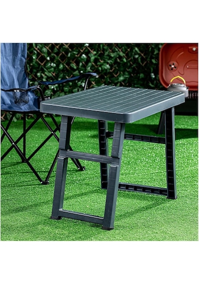 Katlanır Büyük Sehpa 70x50x60 Cm Antrasit