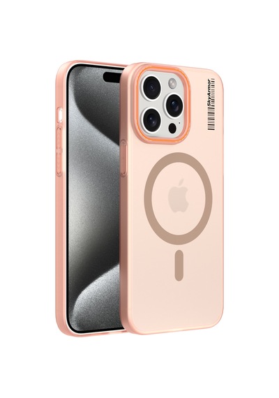 Apple iPhone 15 Pro Max Magsafe Uyumlu Mat Sert Klein Kılıf Çok Renkli