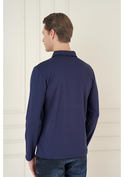 Efor Ts 893 Slim Fit Lacivert Spor T-shirt Lacivert Efor Ts 893 Slim Fit Lacivert Spor T-shirt Lacivert