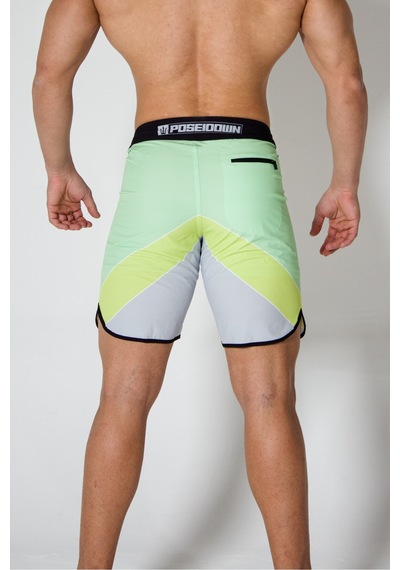 Pose I Down Trident Mint Up Npc Short Erkek Fizik Ve Deniz Şortu Yeşil