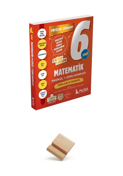 Mutlak Başarı 6. Sınıf Maarif Matematik Fasikül Soru Bankası + Telefon Standı