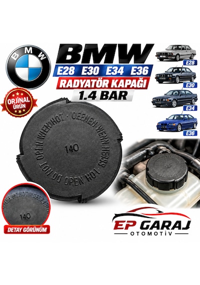 Bmw E28 E30 E34 E36 Radyatör Kapağı 1.4 Bar