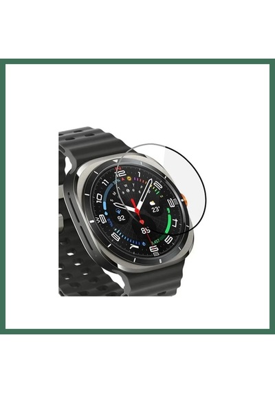 En-cag Samsung Galaxy Watch Ultra 47mm Uyumlu Polymer Nano Ekran Koruyucu - Şeffaf Bss