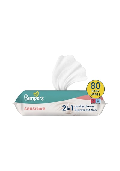 Prima Pampers Sensitive Hassas Islak Bebek Havlusu 80'li Tekli