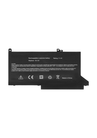 Retro Dell Latitude 7280, 7290, 7380, 7390, Dj1j0 Notebook Bataryası - Ver.1 - 3 Cell