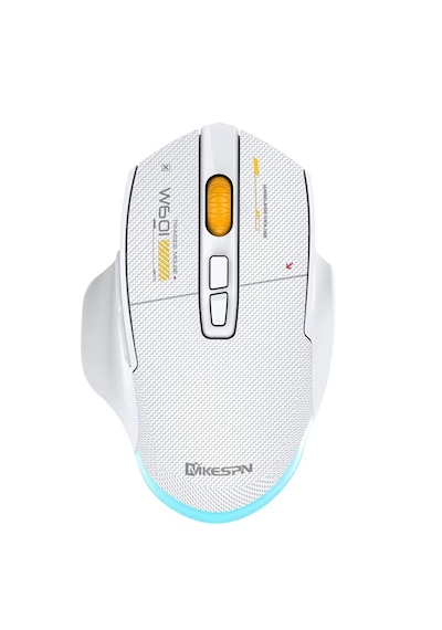 Mkespn Sxs-w601 7 Tuşlu Gaming Mouse Karbon Fiber 3 Modlu Kablolu - Bluetooth - Usb Alıcılı 12800 Dpı Makro Tanımlı Oyun Faresi 001
