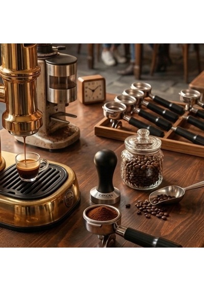 Cancan 51 Mm Tamper Paslanmaz Çelik Taban Can 1708