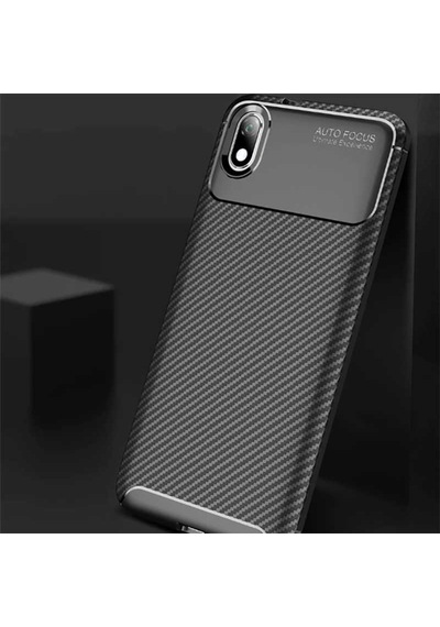 Xiaomi Redmi 7A Kilif Karbon Silikon Case 389460897