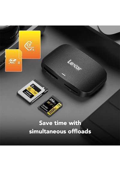 Lexar Profesyonel Cfexpress Tip B/sd Usb 3.2 Gen 2 Okuyucu, 10 Gb