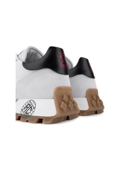 Roberto Cavalli Erkek Hakiki Deri Beyaz Sneakers & Spor Ayakkabı 780 29777 Erk Ayk Sk25-26 Neve Beyaz