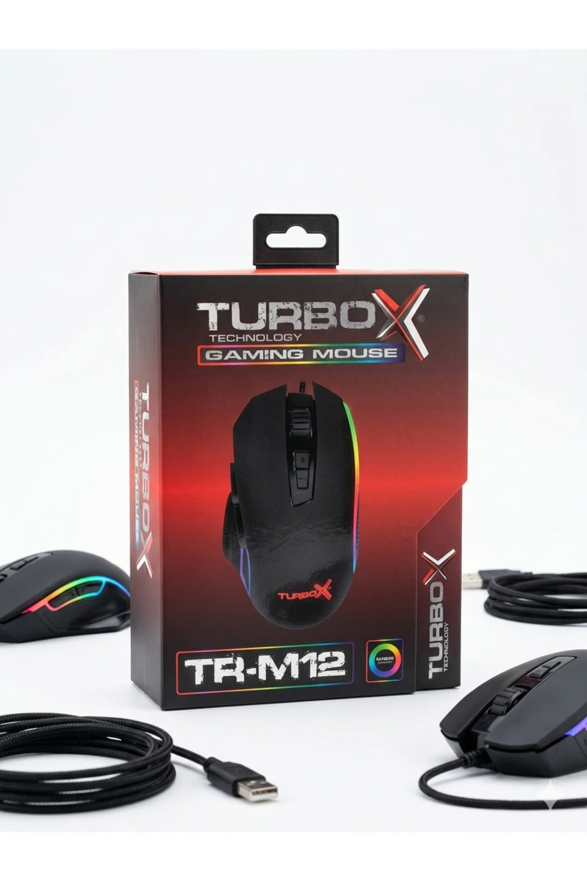 Blastoff Tr-m12 2400dpi Usb Kablolu Siyah Gaming Optik Mouse Aydınlatmalı