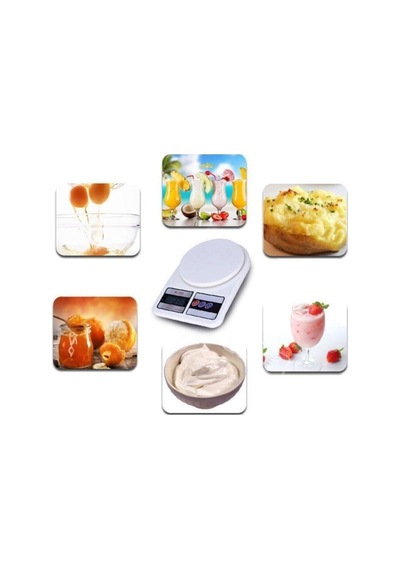 Lcd Ekranlı Dijital Hassas 10 Kg Mutfak Terazisi