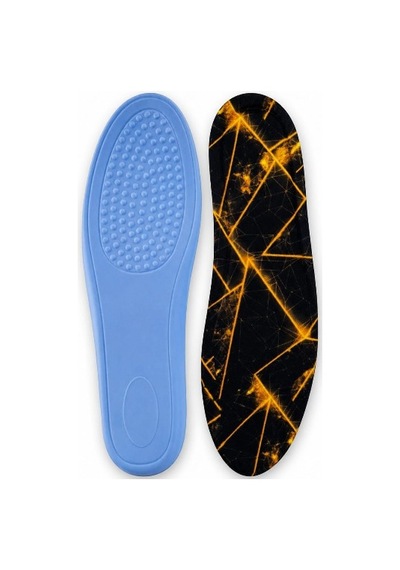 Blackflex Dynamic Gold Memory Foam Darbe Emici Digital Baskılı Hafızalı Erkek İç Tabanlık