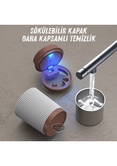 Üniversal Kahve Bardağı Görünümlü Led Işıklı Yanmaz Koku Geçirmez Oto Küllük Dumansız Sızdırmaz Kapaklı Araç İçi Küllük Araba Küllüğü Yeşil Beyaz