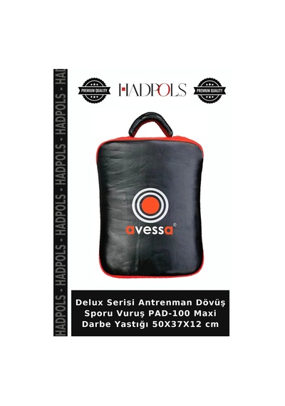 Delux Serisi Antrenman Dövüş Sporu Vuruş Pad-100 Maxi Darbe Yastığı 50x37x12 Cm Çok Renkli