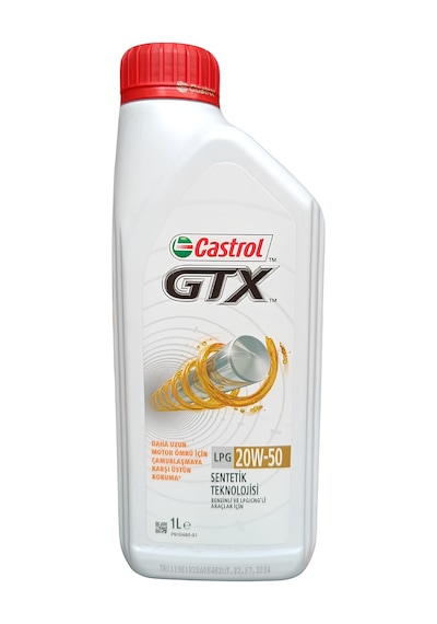 Castrol GTX LPG 20W-50 Motor Yağı 1 L