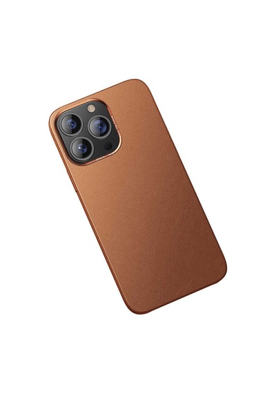 Benks Apple Uyumlu iPhone 13 Pro Max Kılıf Benks Magnetic Hakiki Deri Kılıf ZORE-219635
