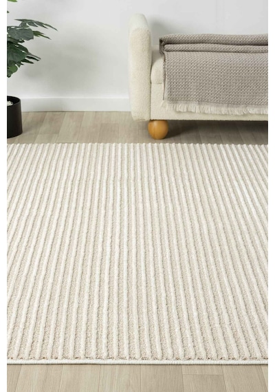 Ventura Bej Multi Shaggy Yumuşak Post Peluş Salon Oturma Odası Halısı Vnt109