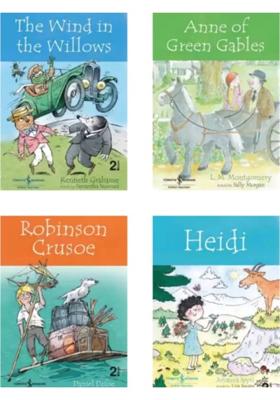 8-13 Yaş İngilizce Çocuk Klasikleri Hikaye Seti 16lı/english Stories For Children + Telefon Tutucu
