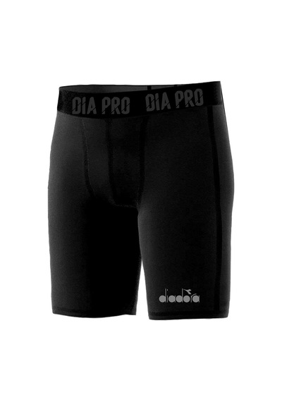 Diadora Flatron Pro - Erkek Siyah Kısa Tayt - Flatronkfs Saks