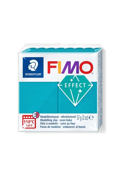 Fimo Effect Polimer Kil T36 Metallic Turquoise Turkuaz