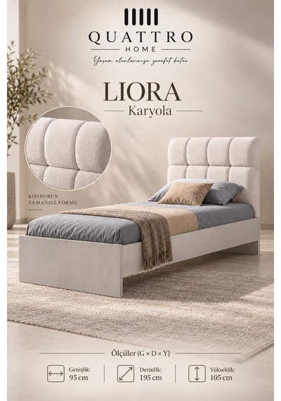 Liora Genç Odası Takımı Ahşap
