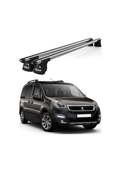 Trio-ı Peugeot Tepee 2009 Ve Sonrası Uyumlu Kilitli Ara Atkı 135cm Port Bagaj Tavan Barı