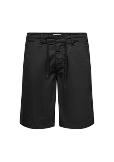 Only & Sons Onsloc Shorts 0157 Shorts Erkek Siyah Şort - 22029213