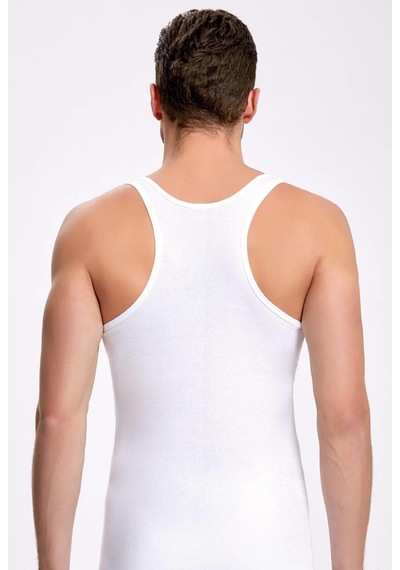 Erkek Sporcu Atlet Beyaz 001