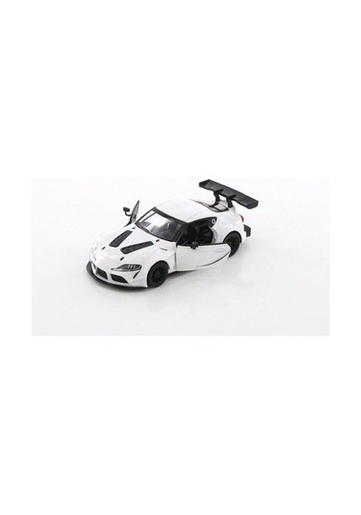 Kinsmart Toyota Gr Supra Racing Concept 1:36 Çek Bırak Model Araba - Beyaz