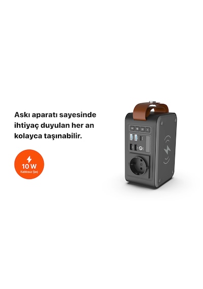 Xenon Smart 24000 Mah Ac Li Powerbank Type-c+10w Kablosuz X6801