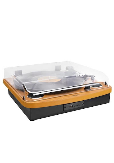 Mikado MN-P235 Voyager Retro Bluetooth - USB Ahşap Pikap Plak Çalar