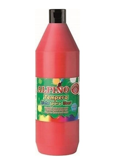 Alpino Sulu Boya Tempera Kırmızı 500 Ml Dm-0174