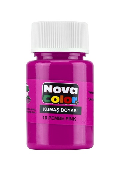 Nova Color Kumaş Boyası Şişe-Pembe