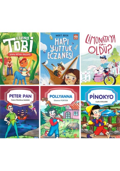 Karınca Tobi Büyük Orman Macerası,hapı Yuttuk Eczanesi,limonataya Ne Oldu,2,3,4.sınıflar İçin Set