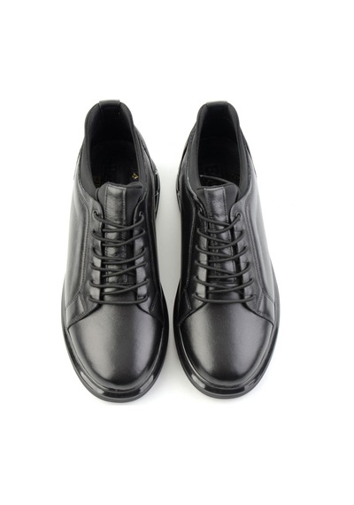 Bambi Siyah Napa Hakiki Deri Erkek Sneaker E01803050243