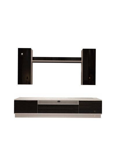 Decoraktiv Trendstyle 5ds Mdf Tv Ünitesi Tv Sehpası Beyaz - Siyah