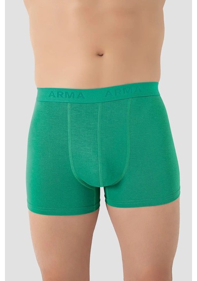 Astrid T Delux Serisi Stil Alışveriş Rahat Erkek Yeşil Bambu Boxer 3'lü Paket