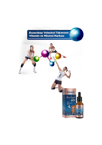 Dynavit Kids Night Night Damla 30ml Çocuklar İçin Melisa, Mayıs Papatyası, Ihlamur - Uyku