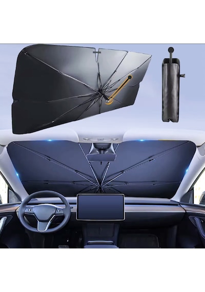 Bliss Umbrella Araç Ön Cam Güneşliği Katlanabilir Saplı 140 x 80
